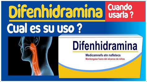 difenhidramina para niños-1